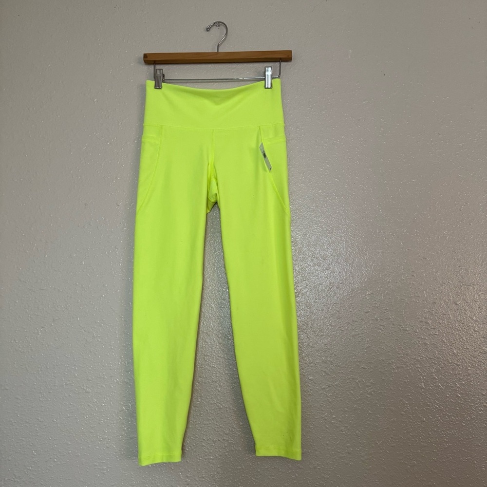 Old Navy Neon Yellow Leggings